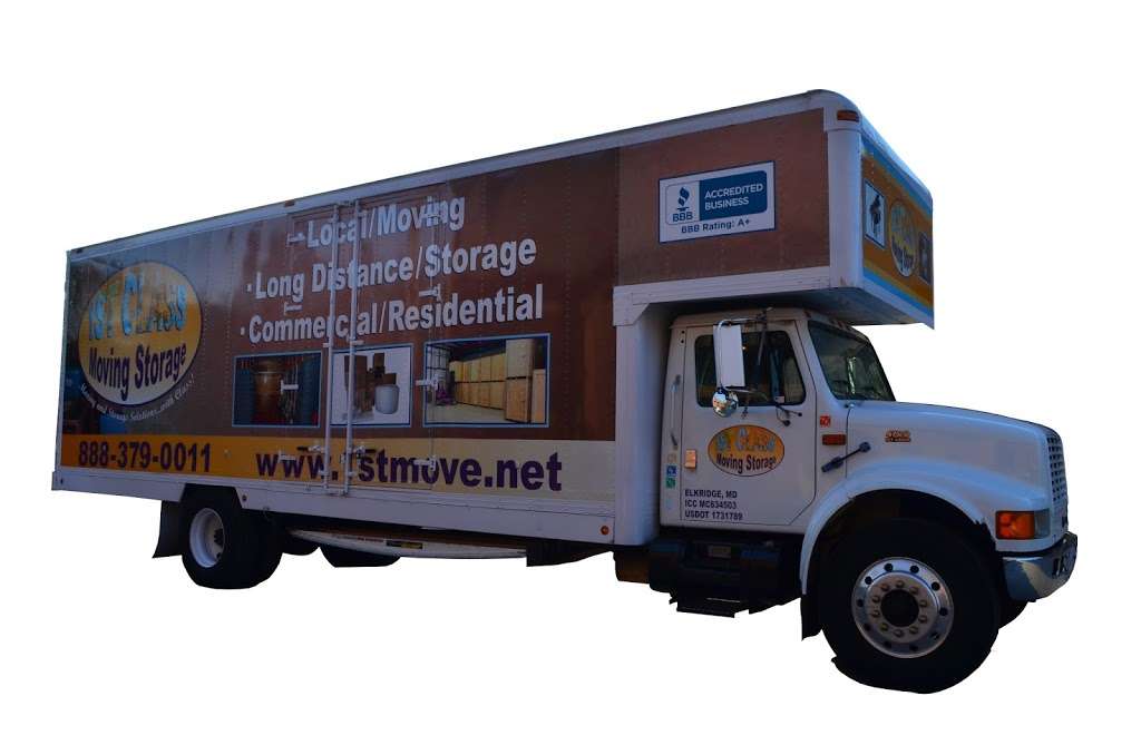 1st Class Moving Storage Inc | 10555 Guilford Rd #20794, Jessup, MD 20794 | Phone: (410) 379-0011