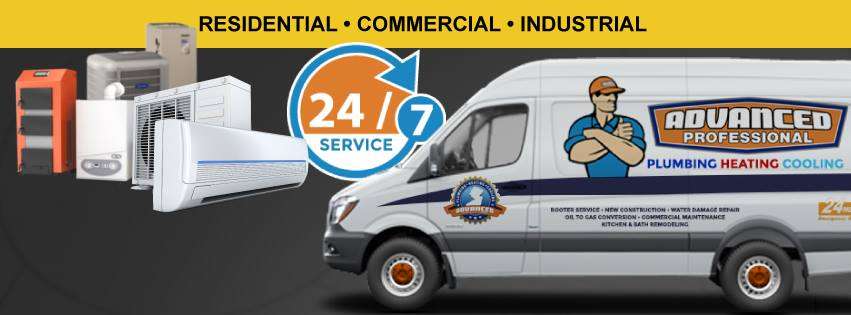 Advanced Professional Plumbing Heating and Air Conditioning | 151-C Linwood Ave, Paterson, NJ 07502, USA | Phone: (973) 707-3865