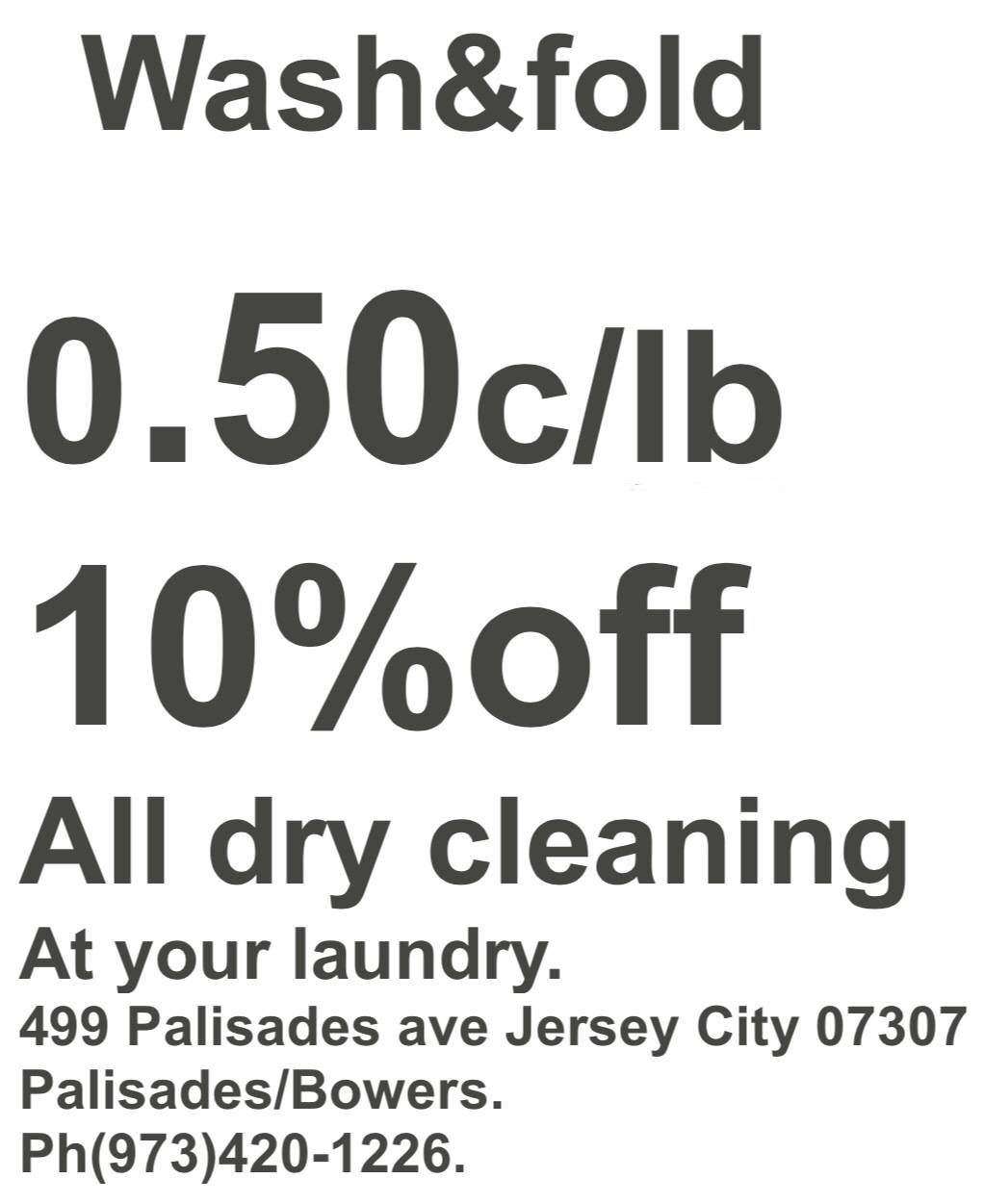 Your Laundry 47-Enterprises Llc | 499 Palisade Ave, Jersey City, NJ 07307, USA | Phone: (973) 420-4226