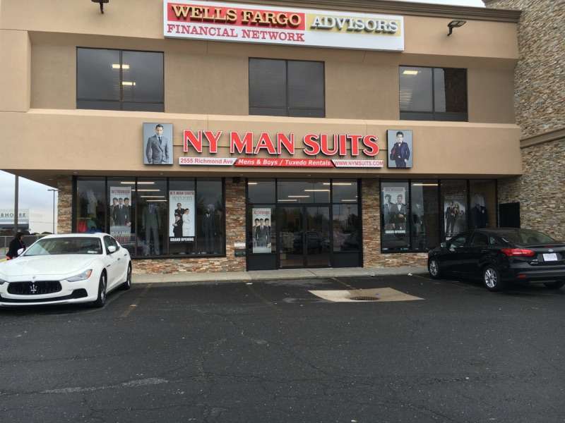 New York Man Suits - Richmond Ave. | 2555 Richmond Ave, Staten Island, NY 10314, USA | Phone: (718) 494-8500