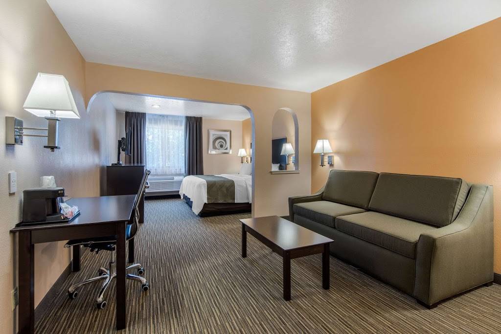 Quality Inn & Suites Albuquerque North Near Balloon Fiesta Park | 5601 Alameda Blvd NE, Albuquerque, NM 87113, USA | Phone: (505) 858-1300