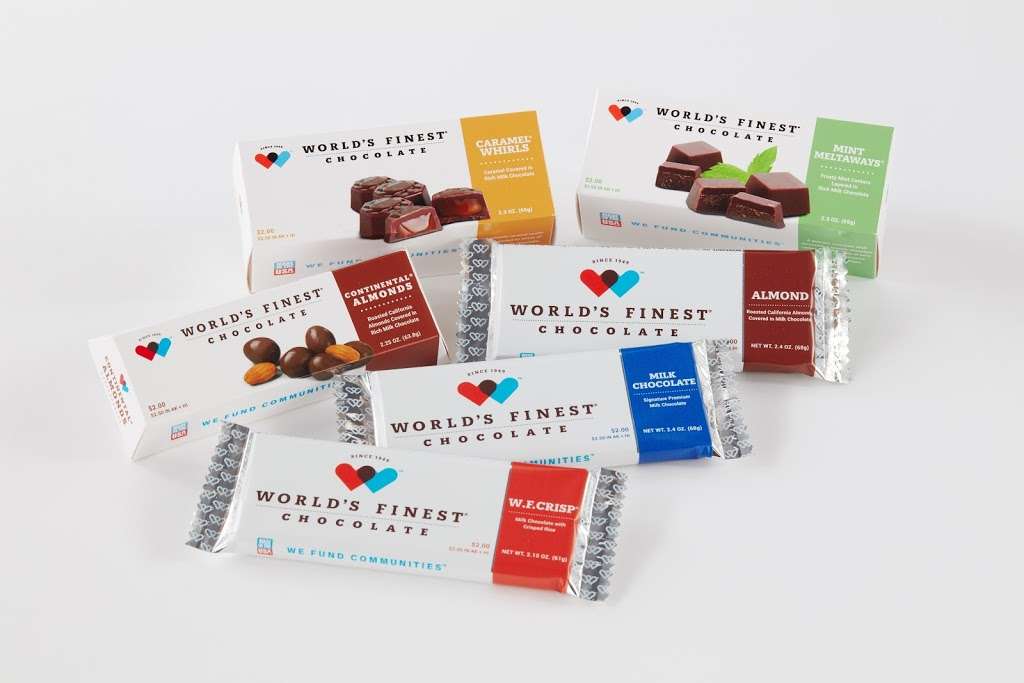 Worlds Finest Chocolate Bars | 4509 Raceway Dr SW, Concord, NC 28027 | Phone: (704) 650-0543