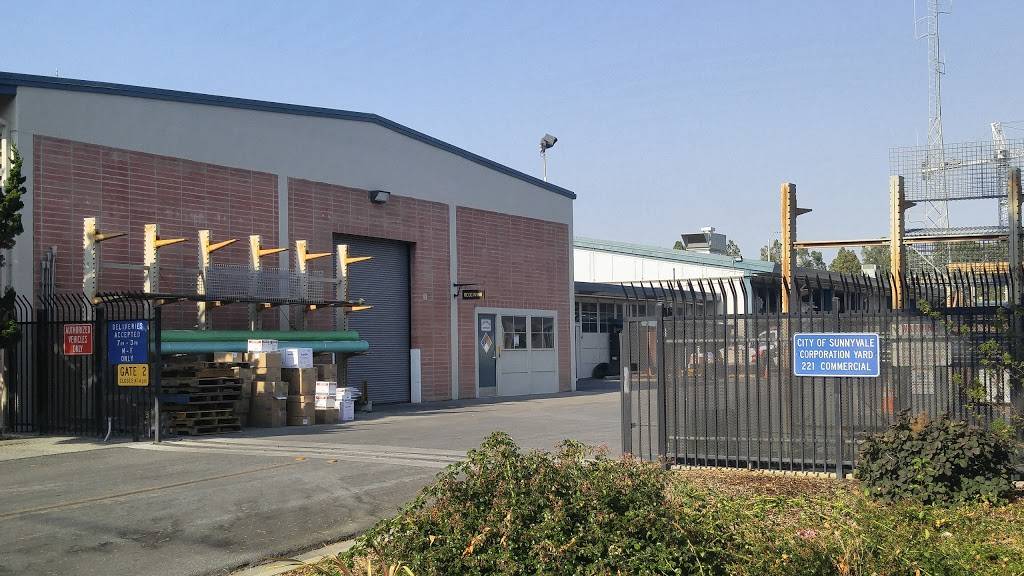 Sunnyvale Corporation Yard | 221 Commercial St, Sunnyvale, CA 94085, USA | Phone: (408) 730-7761