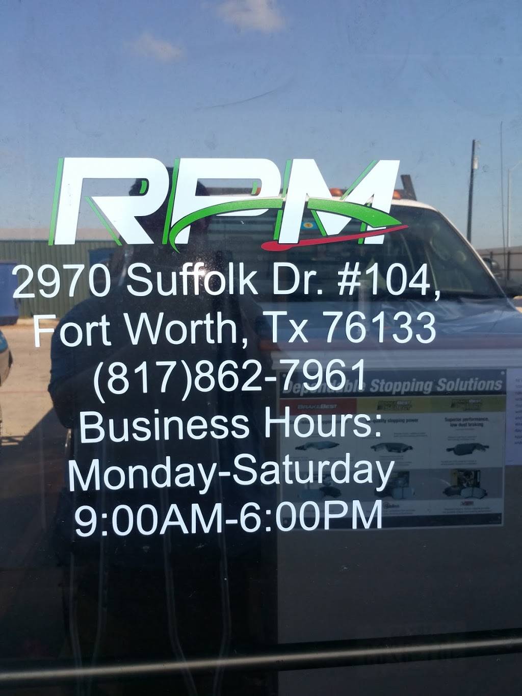 RPM Automotive | 2970 Suffolk Dr #104, Fort Worth, TX 76133, USA | Phone: (817) 862-7961