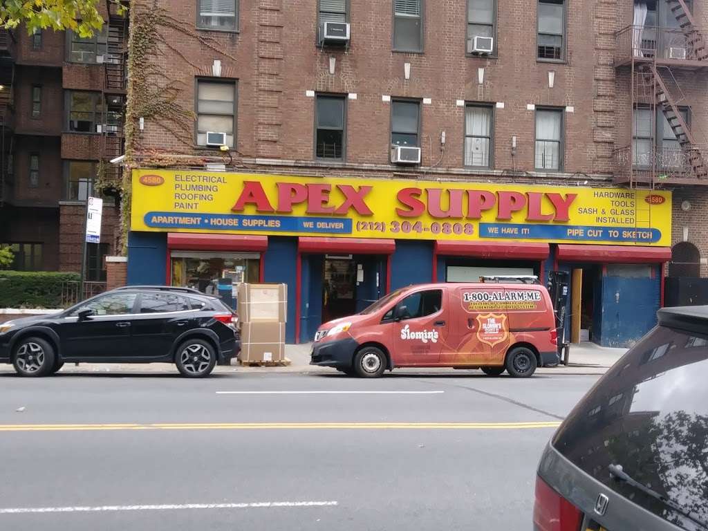 Apex Supply Company, Inc. | 4580 Broadway, New York, NY 10040, USA | Phone: (212) 304-0808