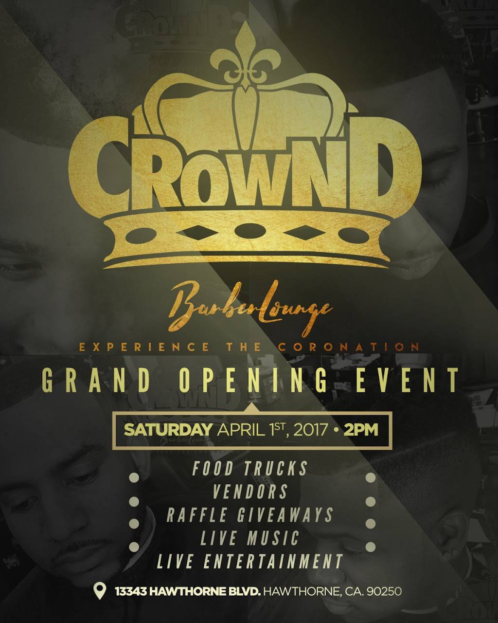 CrownD Barber Lounge | 13343 Hawthorne Blvd, Hawthorne, CA 90250, USA | Phone: (310) 848-7312