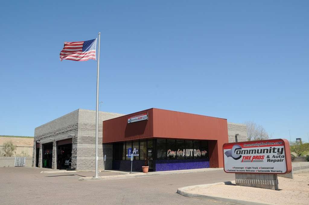 Community Tire Pros & Auto Repair | 2424 E Buckeye Rd, Phoenix, AZ 85034, USA | Phone: (602) 231-9090