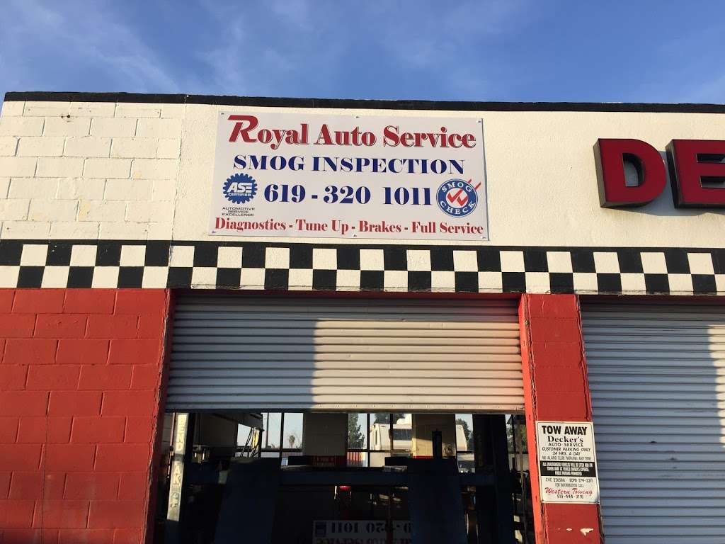 Royal Auto Service & Body Work | 930 E Washington Ave, El Cajon, CA 92020, USA | Phone: (619) 320-1011