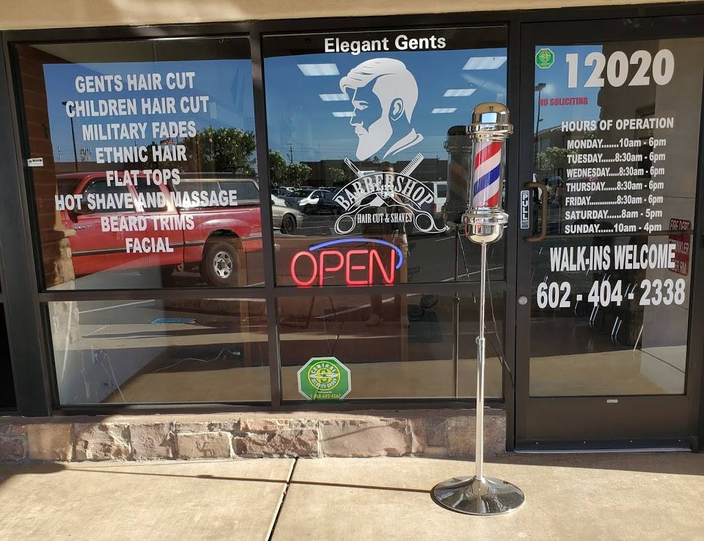 Elegant Gents Barbershop | 12020 N 32nd St, Phoenix, AZ 85028, USA | Phone: (602) 404-2338