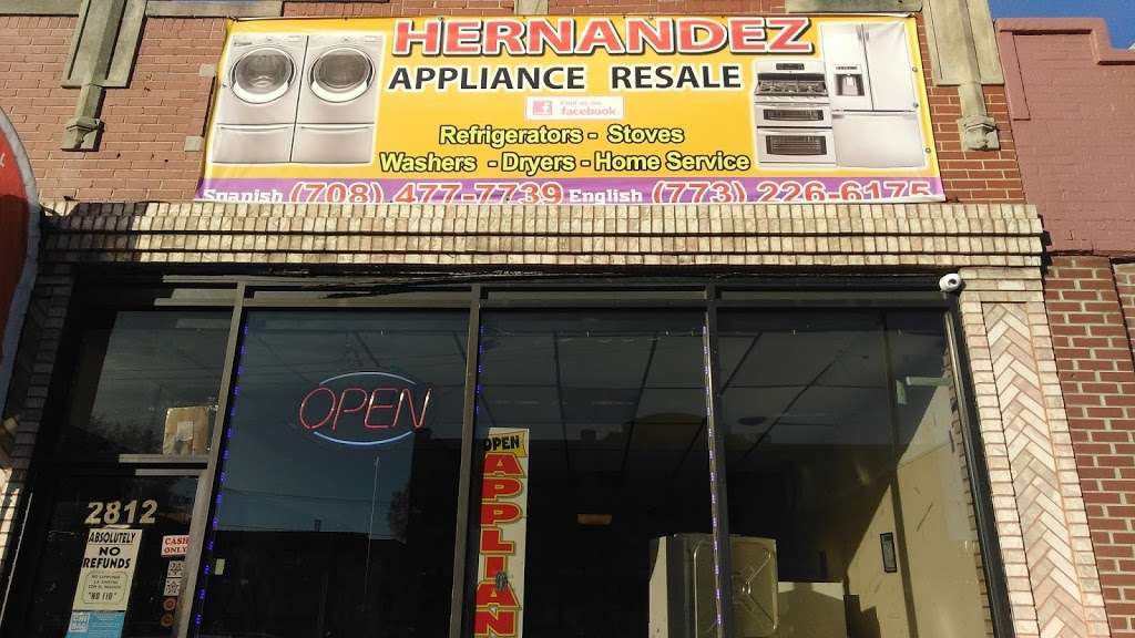 Hernandez Appliance Resale | 2812 W 59th St, Chicago, IL 60629, USA | Phone: (773) 226-6175