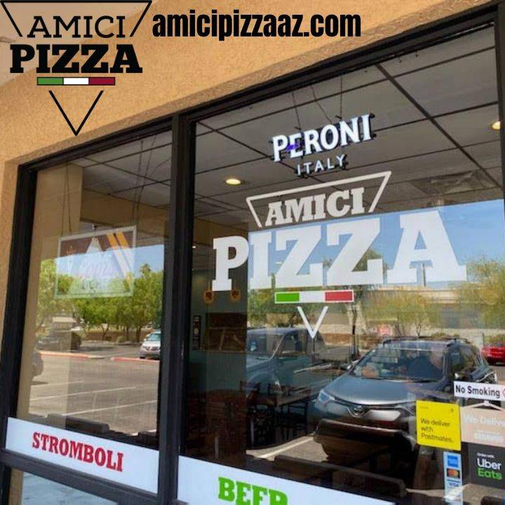 Amici Pizza | 2023 W Guadalupe Rd, Mesa, AZ 85202, USA | Phone: (480) 361-0006