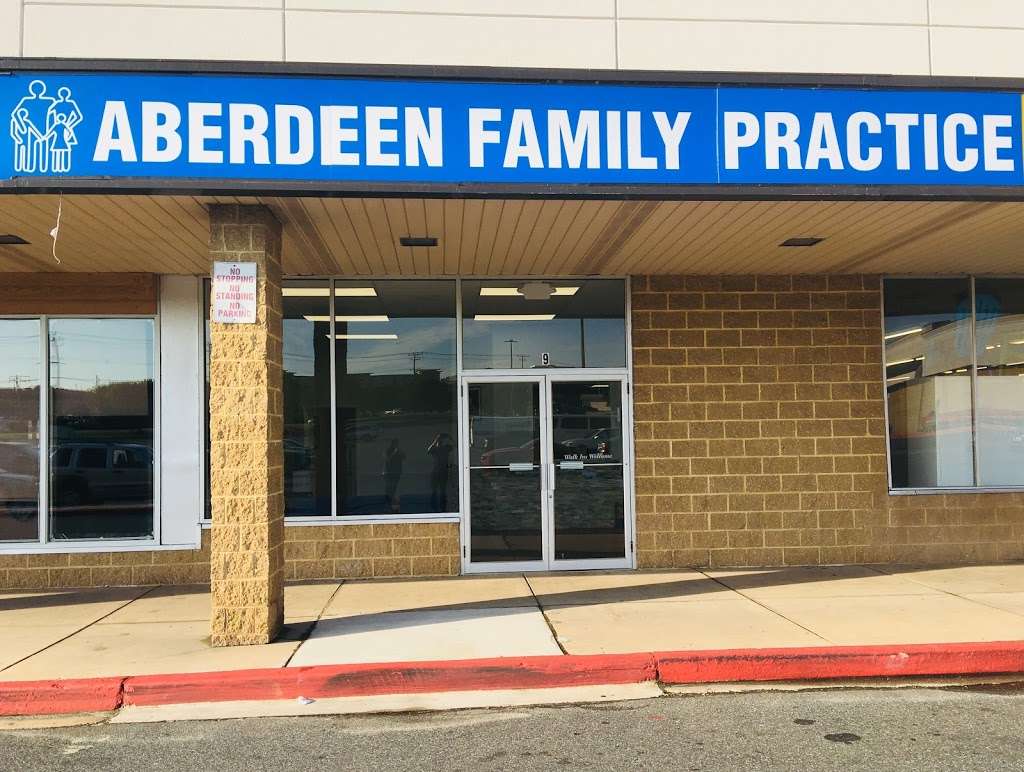 Aberdeen Family Practice | 9 Aberdeen Shopping Plaza, Aberdeen, MD 21001, USA | Phone: (410) 272-8844