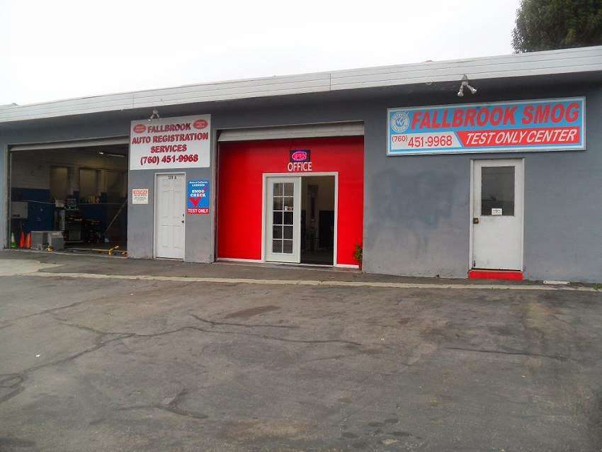 Fallbrook Smog | 128 E Mission Rd unit A, Fallbrook, CA 92028, USA | Phone: (760) 451-9968