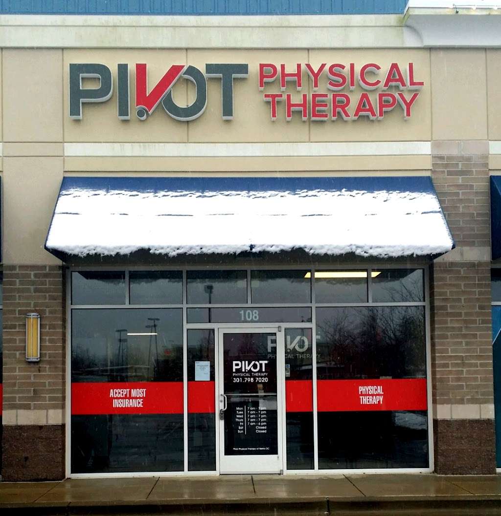 Pivot Physical Therapy | 46400 Lexington Village Way #107, Lexington Park, MD 20653 | Phone: (301) 798-7020