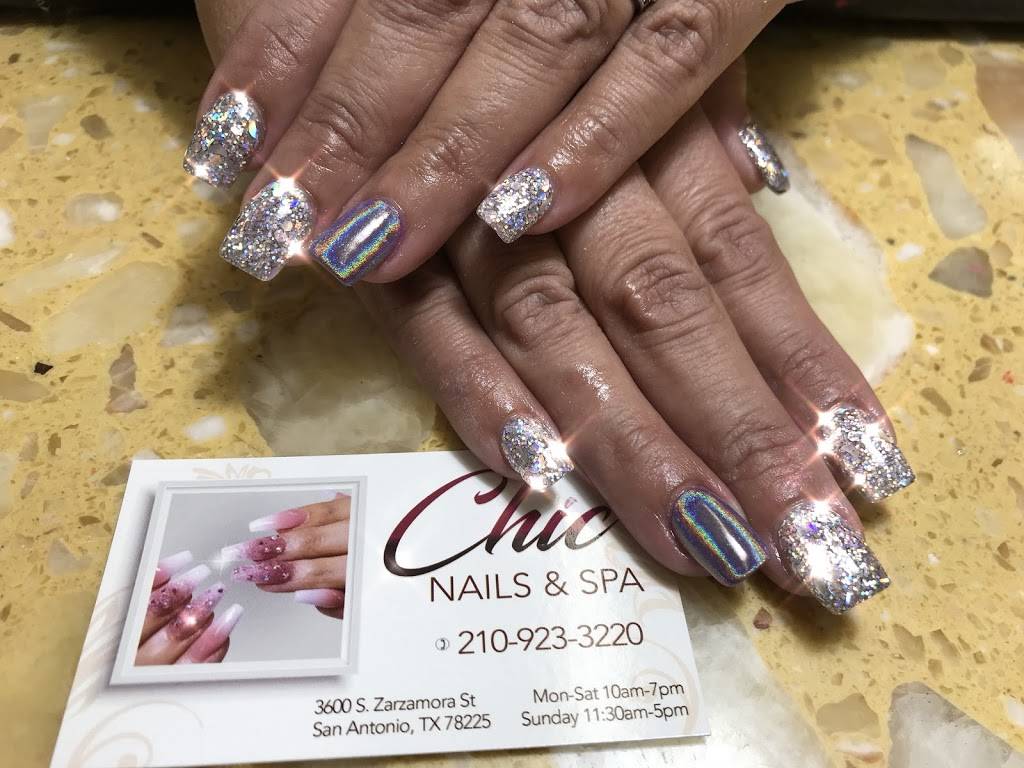 Chic nails and spa | 3600 S Zarzamora St, San Antonio, TX 78225, USA | Phone: (210) 923-3220