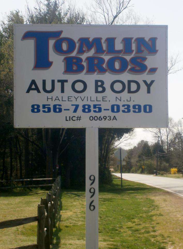 Tomlin Bros., Auto Body | 996 Steep Run Rd, Millville, NJ 08332, USA | Phone: (856) 785-0390