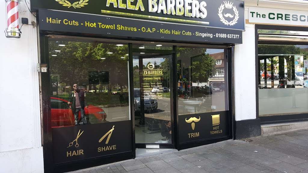 Alex Barbers | 19 Crescent Way, Orpington BR6 9LS, UK | Phone: 01689 637377