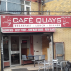 Cafe Quays | 12 Rotherhithe New Rd, London SE16 2AA, UK | Phone: 020 7237 1147