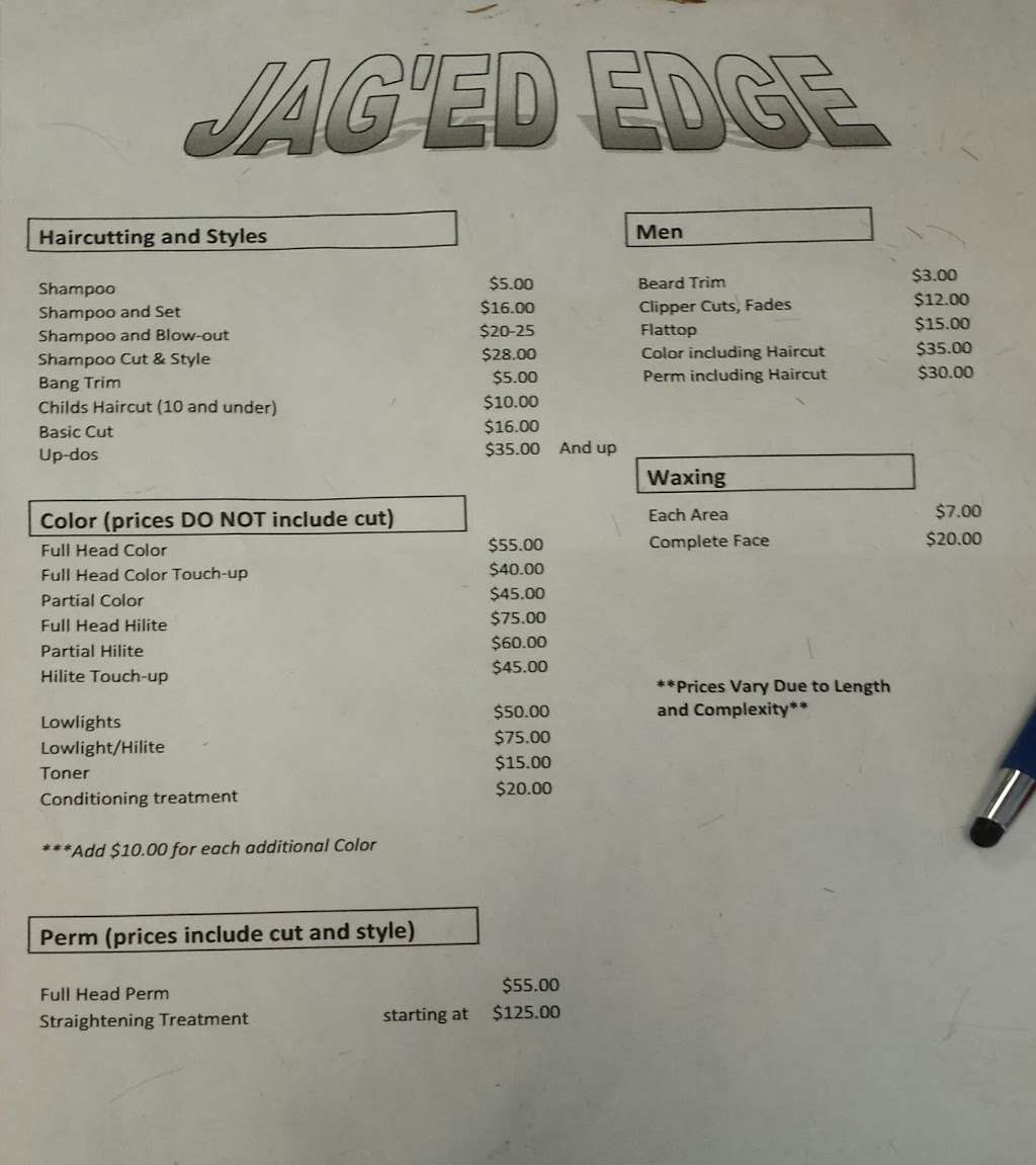 Jaged Edge | 5999 Dundee Rd # 400, Winter Haven, FL 33884, USA | Phone: (863) 268-8213