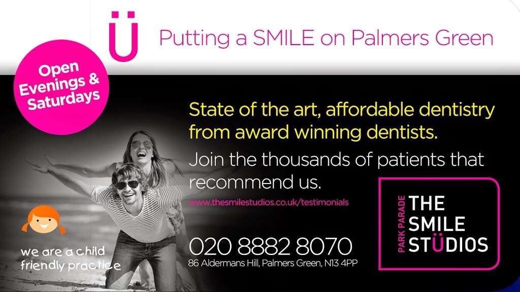 The Smile Studios : Palmers Green | 86 Aldermans Hill, Palmers Green, London N13 4PP, UK | Phone: 020 8882 8070