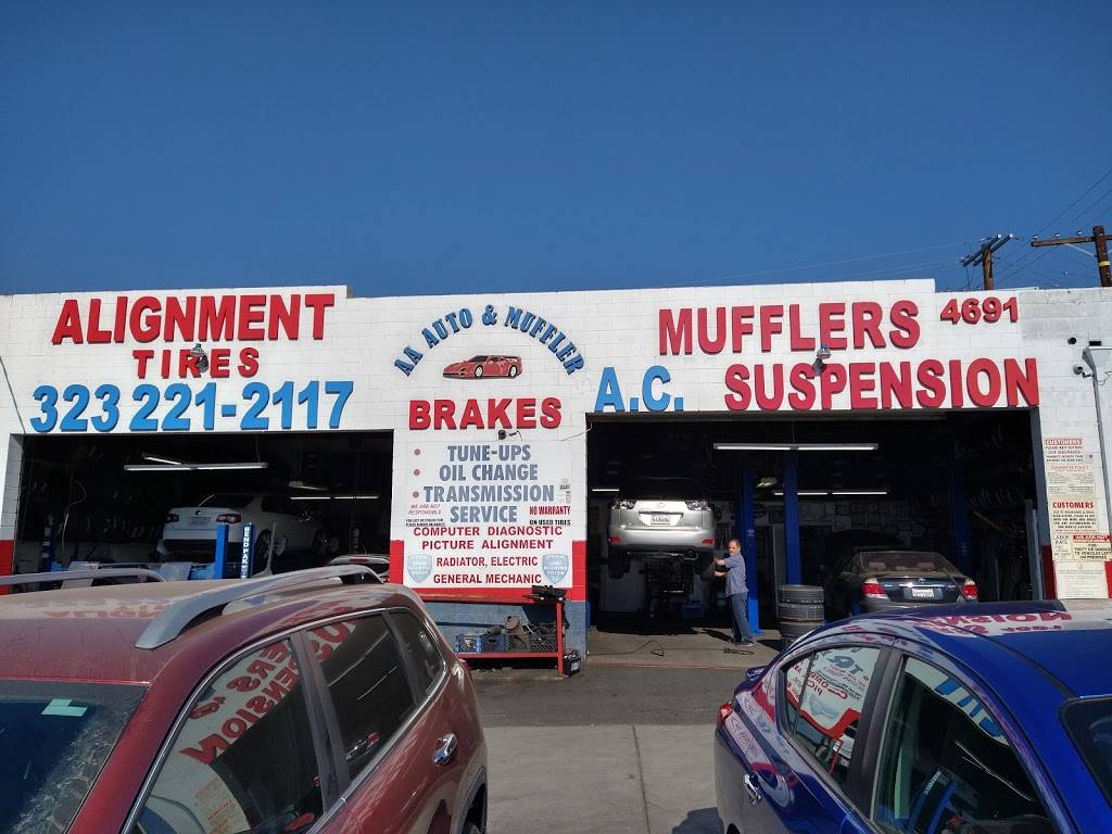 A A Auto & Muffler | 4691 Huntington Dr N, Los Angeles, CA 90032, USA | Phone: (323) 221-2117