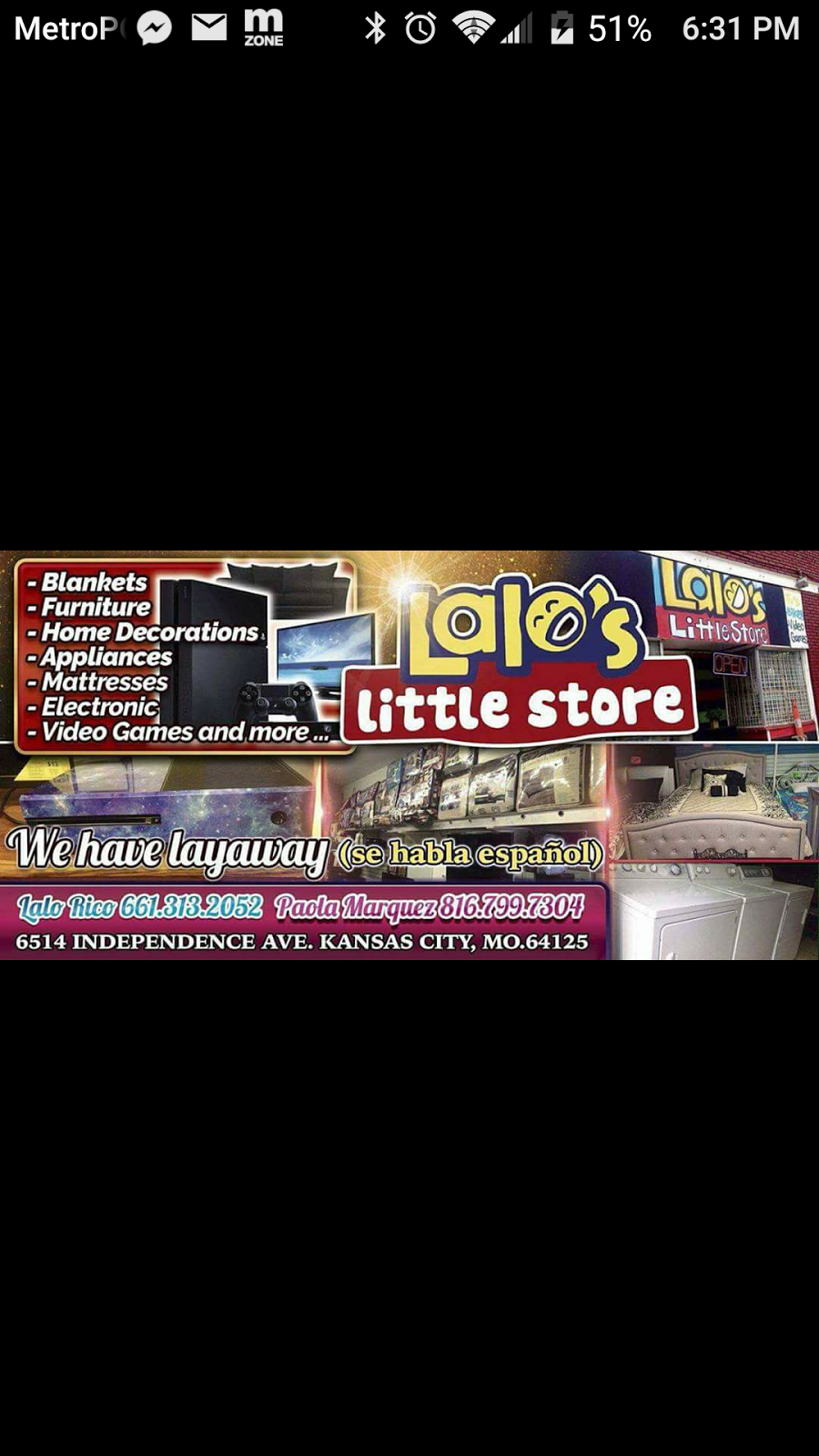 Lalos Little Store | 6514 Independence Ave, Kansas City, MO 64125 | Phone: (816) 799-7304