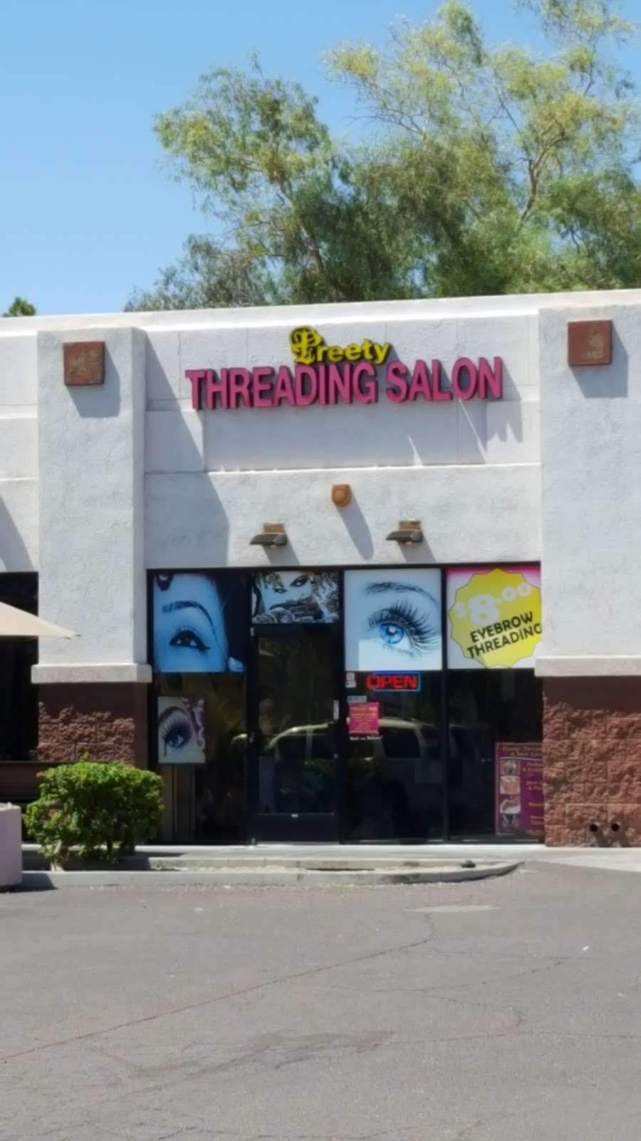 Preety Threading Salon | 5795 W Bell Rd #2, Glendale, AZ 85308, USA | Phone: (602) 487-0808