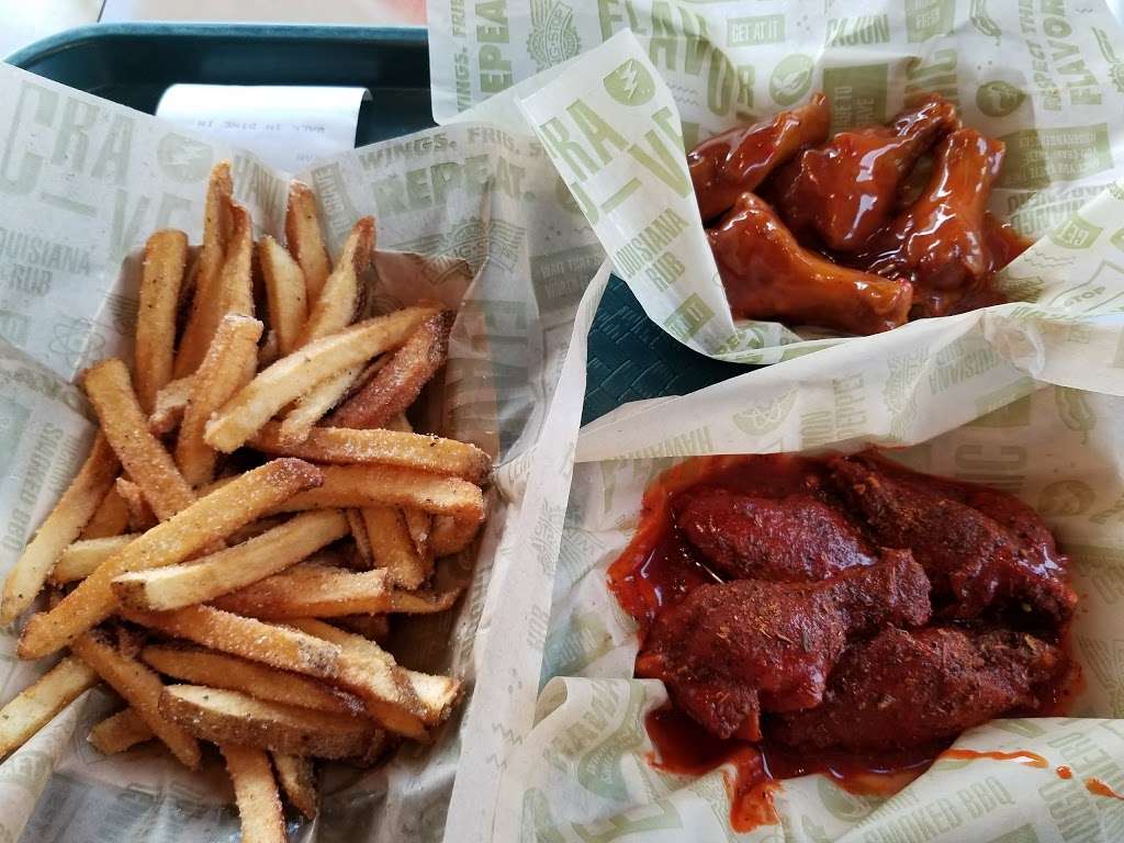 Wingstop | 17230 Bulverde Rd Ste 101, San Antonio, TX 78247, USA | Phone: (210) 494-0404