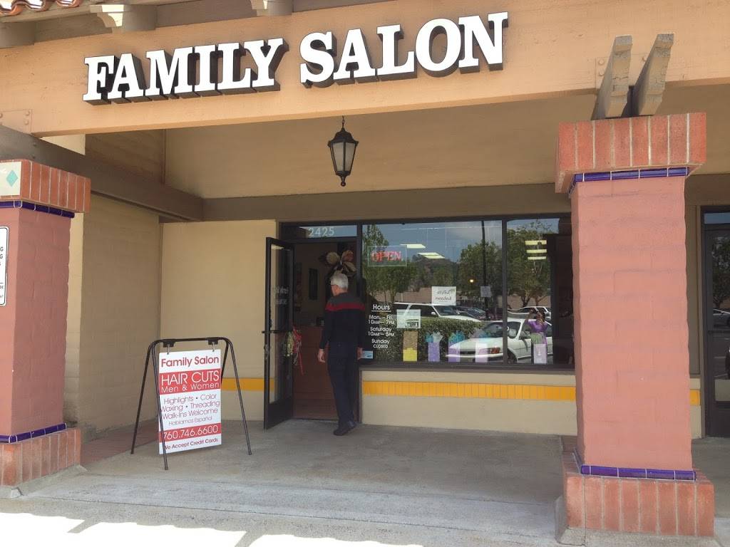 Family Salon | 2425 E Valley Pkwy, Escondido, CA 92027 | Phone: (760) 746-6600