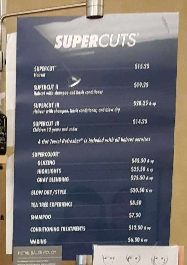 Supercuts | 22 Holt Dr, Stony Point, NY 10980, USA | Phone: (845) 786-3796