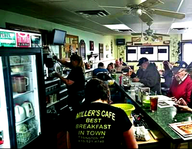 Millers Cafe | 4 W Powhattan Ave, Essington, PA 19029 | Phone: (610) 521-4740