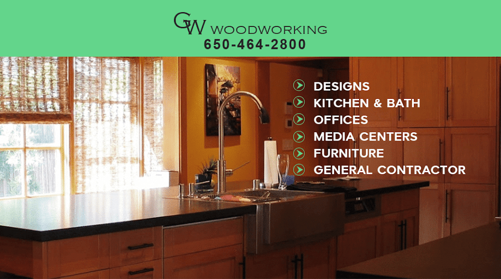 GW Woodworking | 716-C San Antonio Rd, Palo Alto, CA 94303, USA | Phone: (650) 464-2800