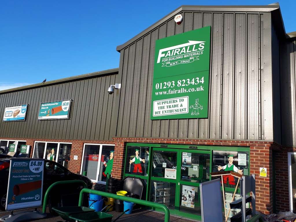 Fairalls Builders Merchants Ltd (Gatwick Branch) | Reigate Rd, Horley RH6 0AU, UK | Phone: 01293 823434