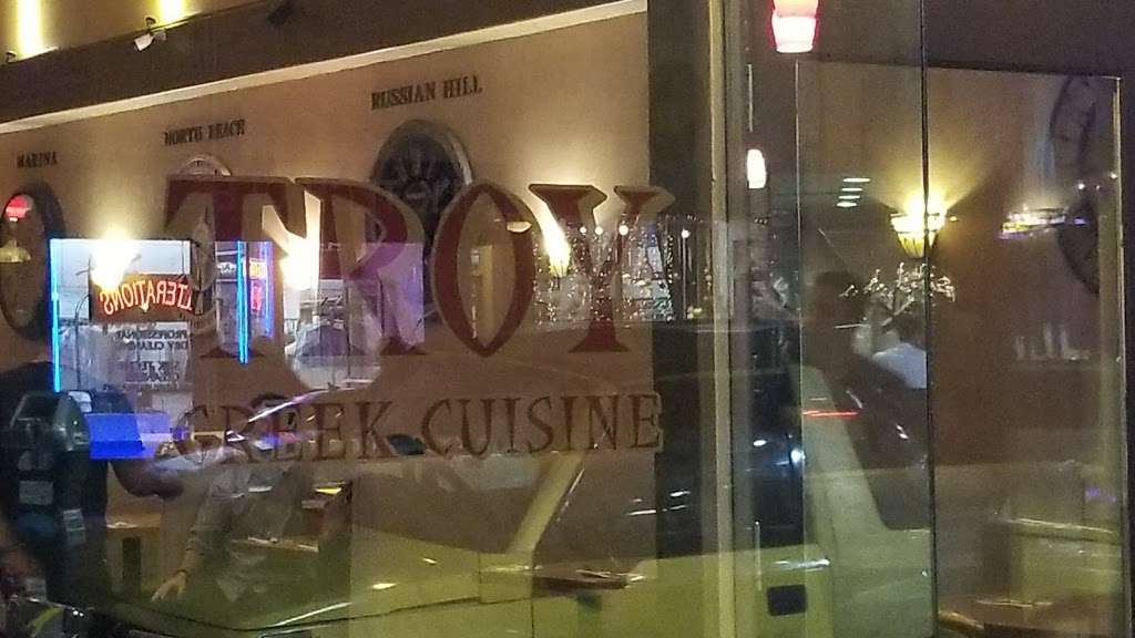 Troy Greek Cuisine | 2226 Polk St, San Francisco, CA 94109, USA | Phone: (415) 885-1000