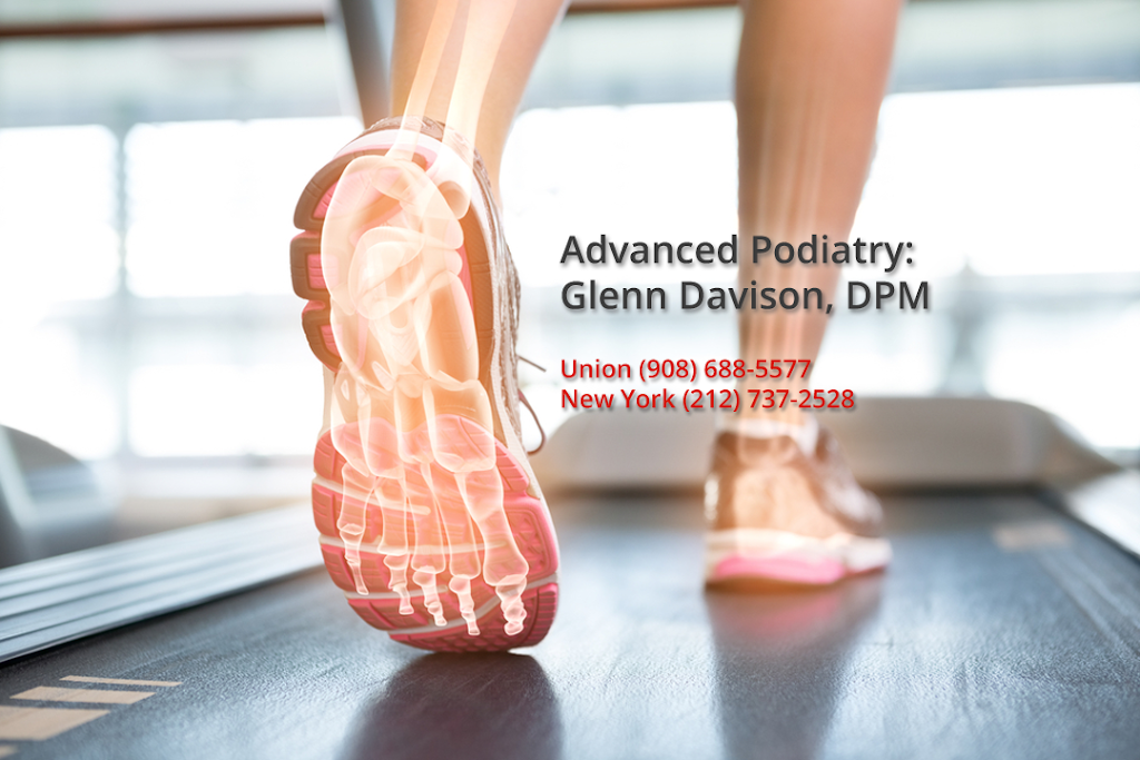 Advanced Podiatry, PA: Glenn A. Davison, DPM | 1308 Morris Ave STE 104, Union, NJ 07083, USA | Phone: (908) 688-5577