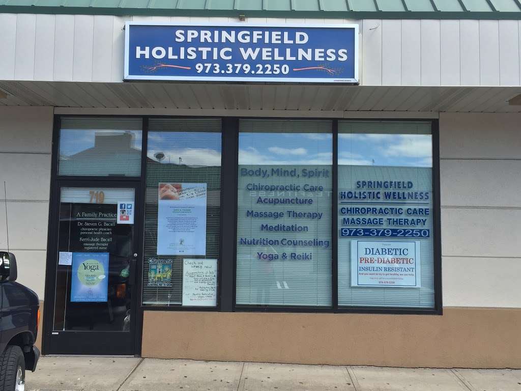 Springfield Holistic Wellness | 719 Mountain Ave, Springfield Township, NJ 07081, USA | Phone: (973) 379-2250