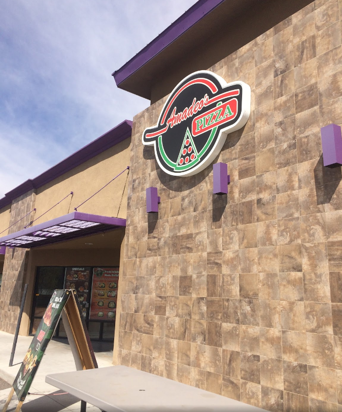 Amadeos Pizza & Subs | 585 Osuna Rd NE, Albuquerque, NM 87113, USA | Phone: (505) 344-5555