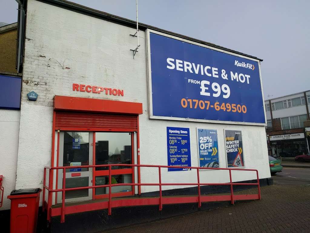 Kwik Fit Potters Bar | 37 Barnet Rd, Potters Bar EN6 2QX, UK | Phone: 01707 649500