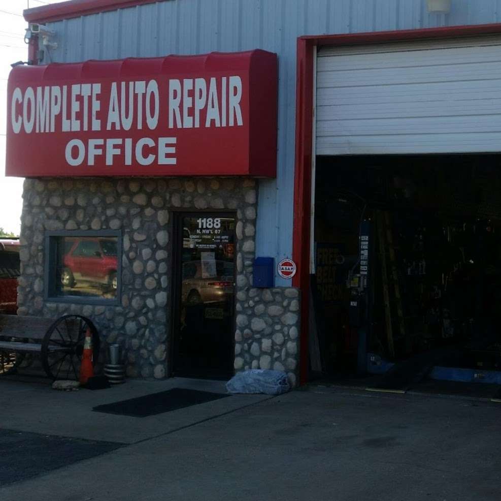 Complete Auto Repair | 1188 N Hwy 67, Cedar Hill, TX 75104, USA | Phone: (972) 293-0377