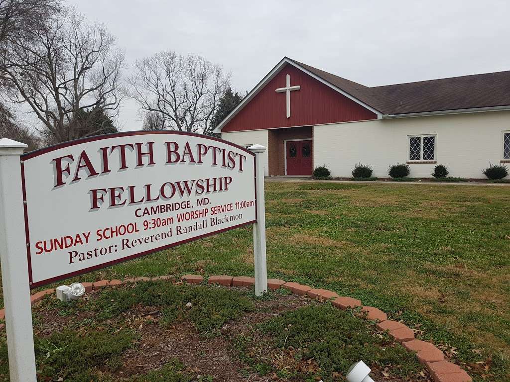 Faith Baptist Fellowship | 1312 Race St, Cambridge, MD 21613, USA | Phone: (410) 221-5104