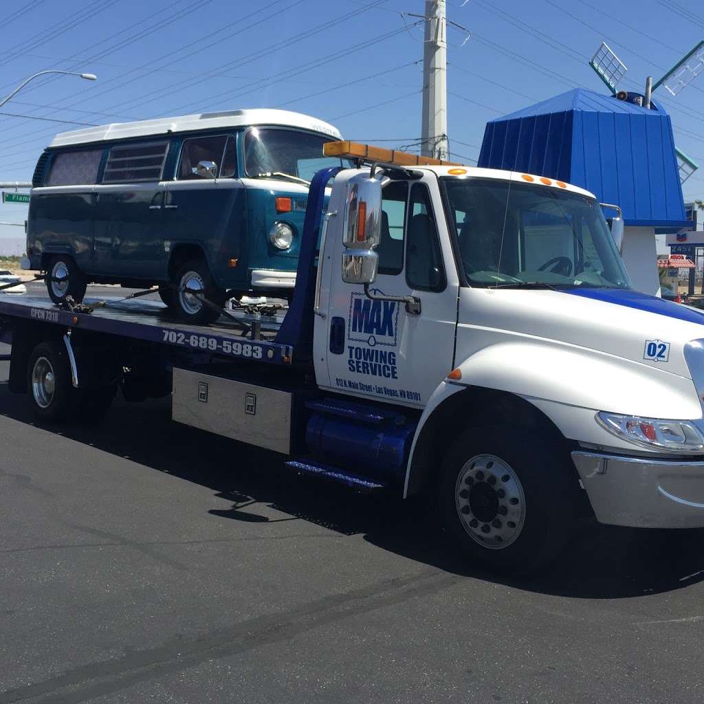 Max towing sevice | 812 N Main St, Las Vegas, NV 89101, USA | Phone: (702) 689-5983