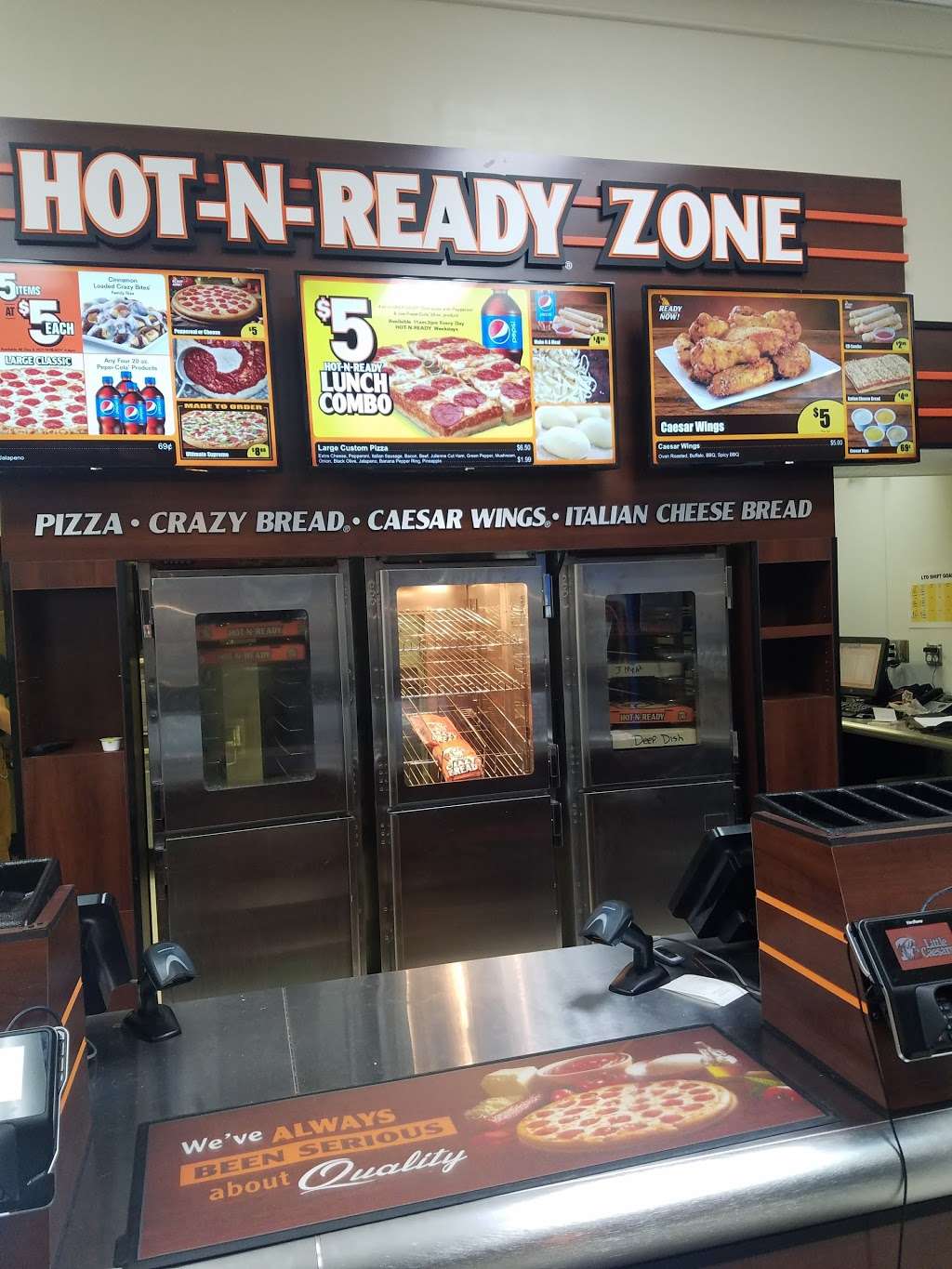 Little Caesars Pizza | 613 Highland St, Mt Holly, NC 28120 | Phone: (704) 827-3444