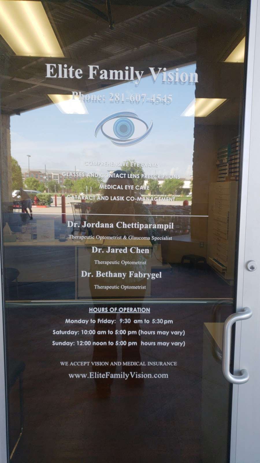 Elite Family Vision PLLC - Jordana Chettiparampil O.D | 2359, 17520 Southwest Fwy, Sugar Land, TX 77479, USA | Phone: (281) 607-4545