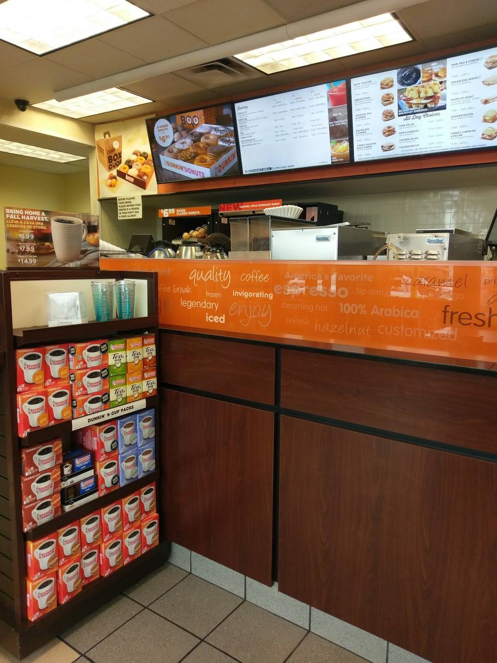 Dunkin | 470 Broad Ave, Ridgefield, NJ 07657, USA | Phone: (201) 945-4828