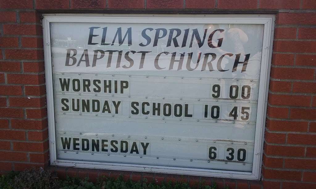 Elm Spring Baptist Church | 570 NW 1601st Rd, Kingsville, MO 64061, USA | Phone: (816) 697-2698