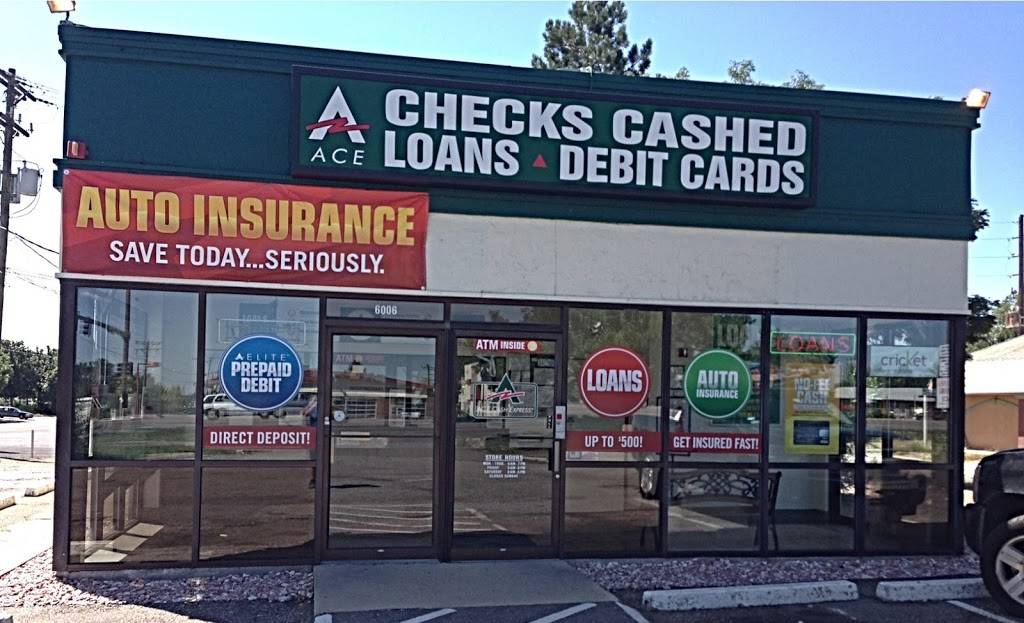 ACE Cash Express - ATM | 6006 W Alameda Ave, Lakewood, CO 80226 | Phone: (303) 742-0689