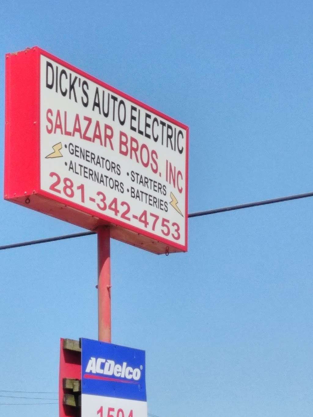 Dicks Auto Electric | 1504 Avenue H, Rosenberg, TX 77471, USA | Phone: (281) 342-4753