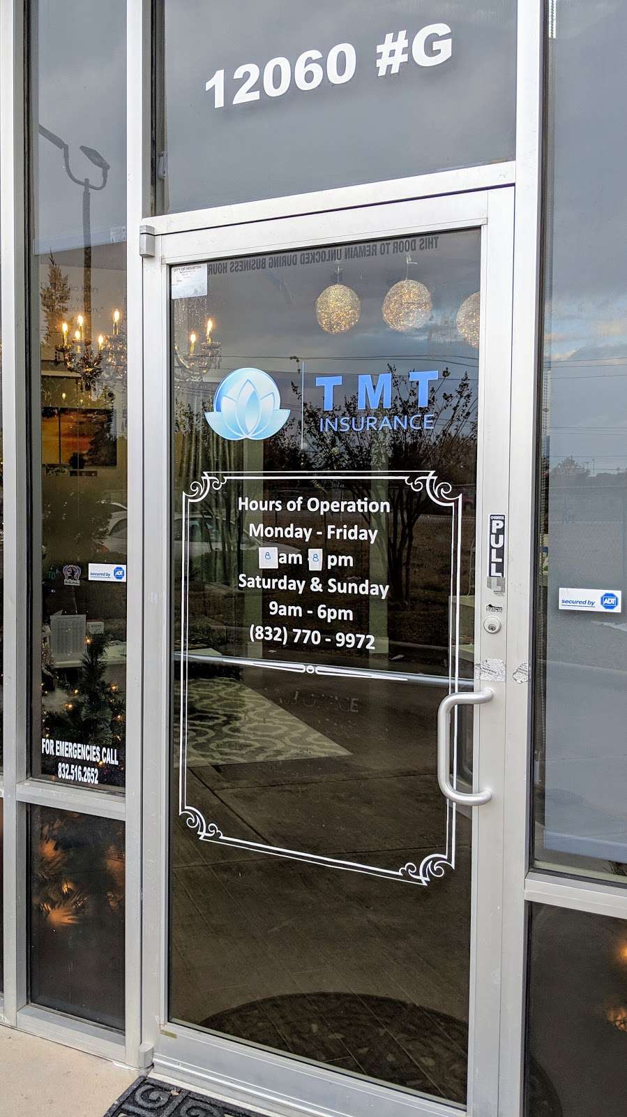 TMT Insurance | 12060 Bellaire Blvd #G, Houston, TX 77072 | Phone: (832) 770-9972