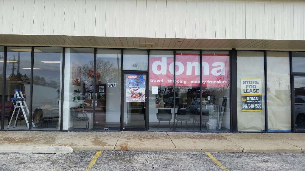 doma shipping and travel mt prospect il