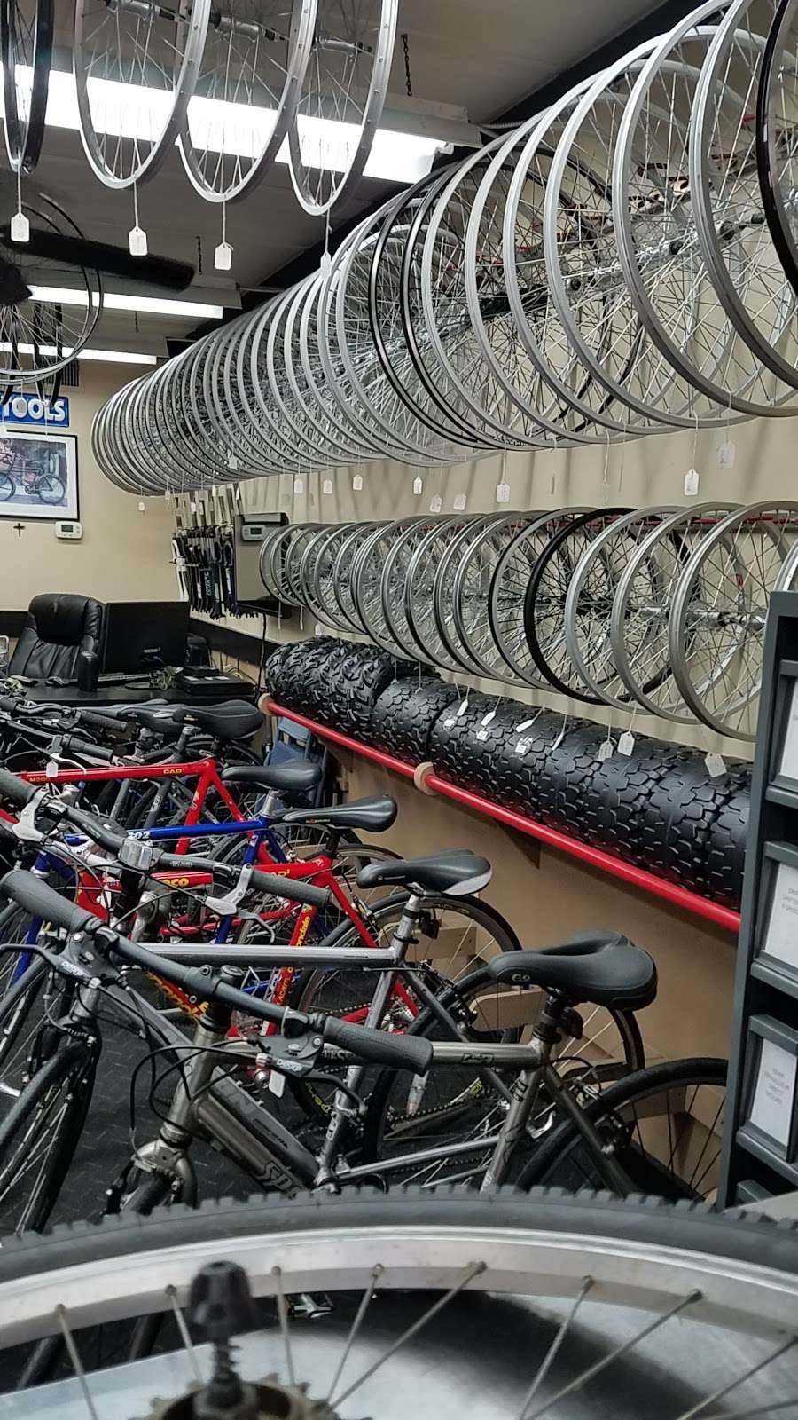 Dicks Bicycle Repair Shop | 107 Dover St, Pineville, NC 28134, USA | Phone: (704) 889-0006